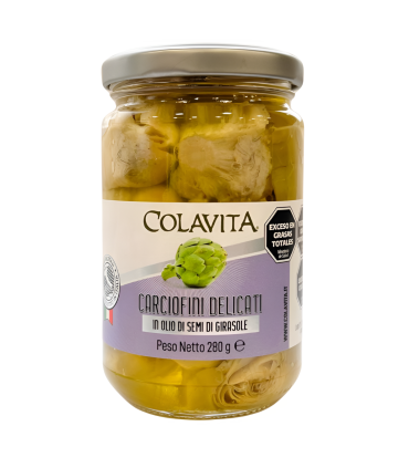 Corazón De Alcauciles Carciofini Delicati Colavita 280 Gr.