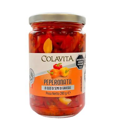 Pimientos En Aceite Colavita 280 Gr.