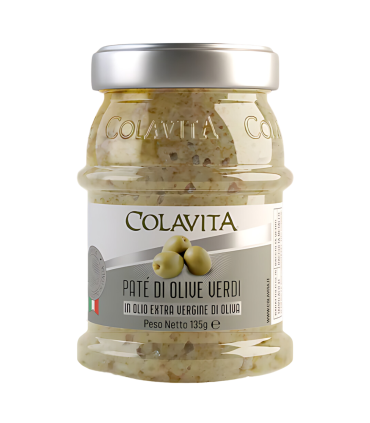 Pasta De Aceitunas Verdes Colavita 135 Gr.