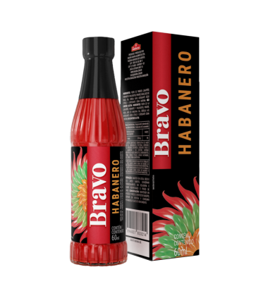 Salsa Picante Habanero Bravo 60 Ml.