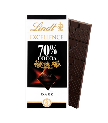 Chocolate Lindt Excellence Tableta 70% Cacao 100 Gr.