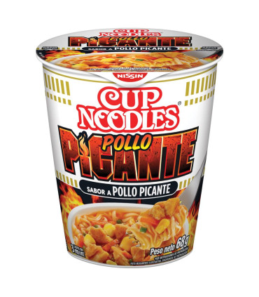 Cup Noodles Nissin Pollo Picante 69 Gr.