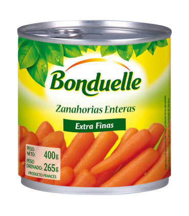 Zanahorias Enteras Bonduelle 400 Gr.