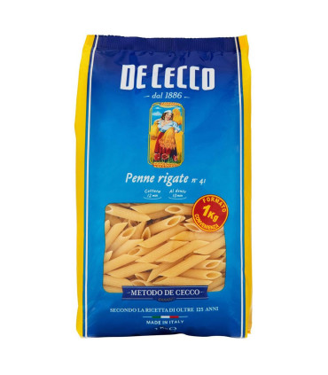 Penne Rigate De Cecco 1000 Gr.