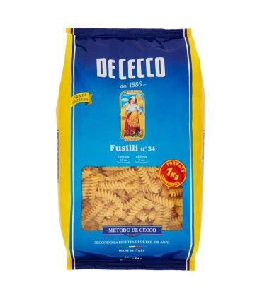 Fusilli De Cecco 1000 Gr.