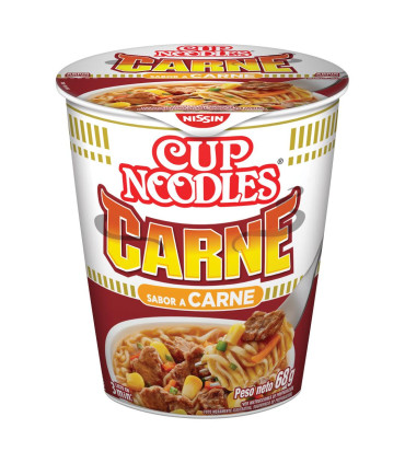 Cup Noodles Nissin Carne 68 Gr.