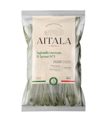 Tagliatelle De Espinaca Aitala 500 Gr.