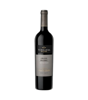 Vino Terrazas De Los Andes Grand Malbec Botella 750 Ml.