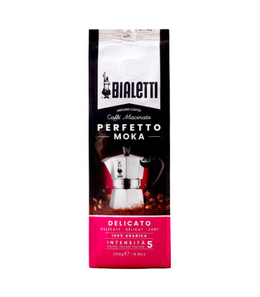 Café Moka Molido Delicato Bialetti 250 Gr