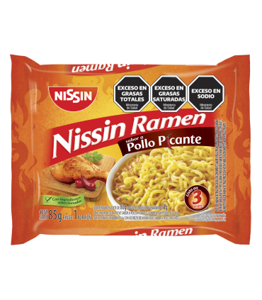 Ramen Nissin Pollo Picante 85 Gr.