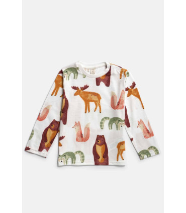 Remera Bebé Cheeky Ml Stp Animals 1 3