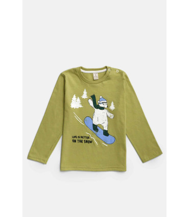 Remera Bebé Cheeky Ml Drake 1 3