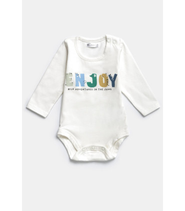 Enterito Bebé Cheeky Body Liso Joshua Pic Xs L
