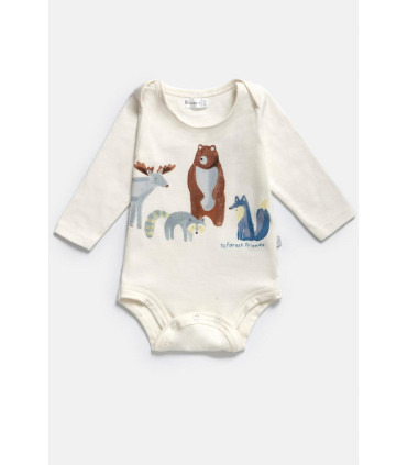 Enterito Bebé Cheeky Body Liso Noah Nb L