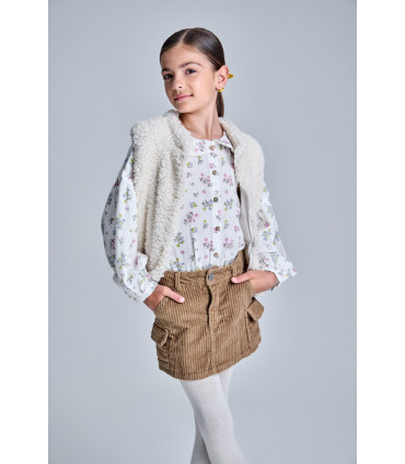 Pollera Niñas Cheeky Cord Bristol 4 14