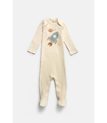 Enterito Bebé Cheeky Liso Cloud Nb L