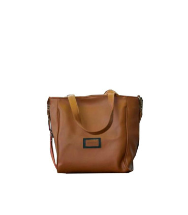 Bolso Brujas Beige Gamuza