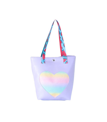 Cartera Cuore Lila