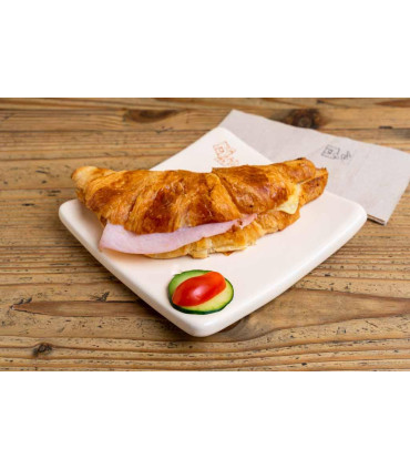Croissant De Jamón Y Queso