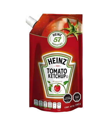 Ketchup Heinz Doy Pack 190 Gr.