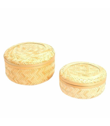 Caja Redonda Bamboo