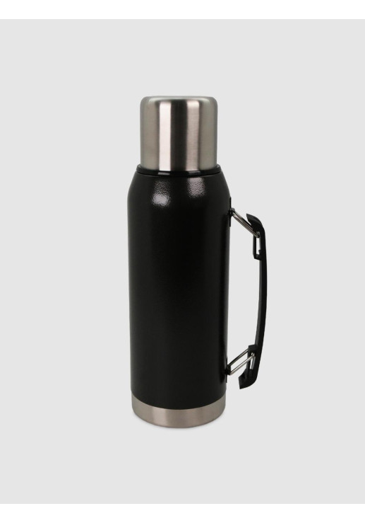Termo Acero Sakura Negro 1lt