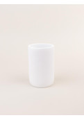 Vaso Portacepillo De Dientes Blanco Capri