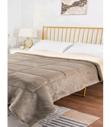 Edredon Flannel Coderito Queen