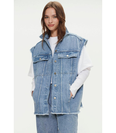 Campera Mujer Como Quieres Chaleco Den Fiona Xs M
