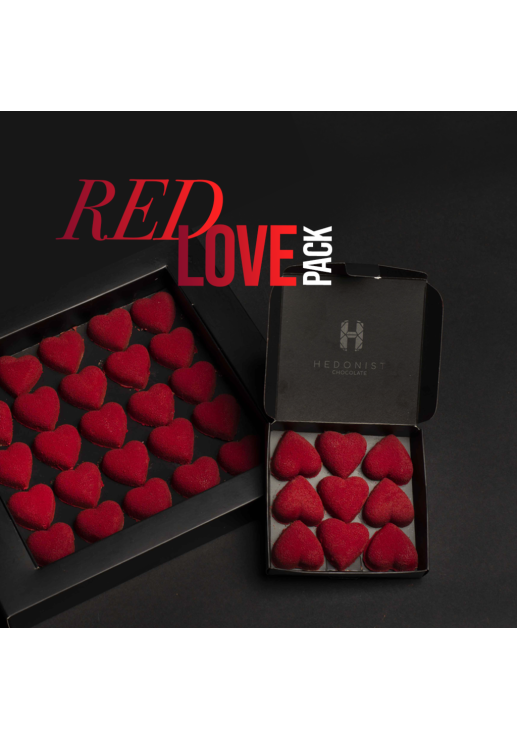Red Love Bombones De Chocolate Belga + Mini Box Chocolate Belga