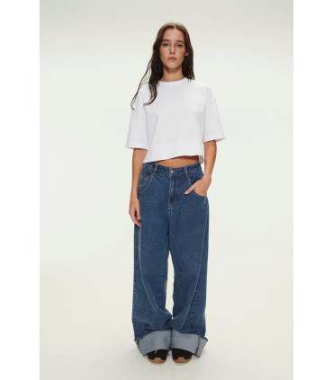 Pantalon Mujer Como Quieres Jean Baggy Skater 24 34