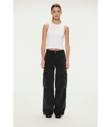 Pantalon Mujer Como Quieres Jean Wide Leg Viena 22 36
