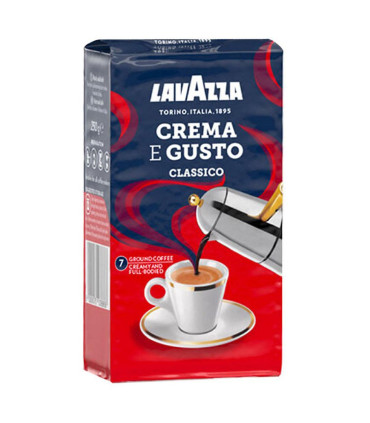 Cafe Molido Crema E Gusto Lavazza 250 Gr.