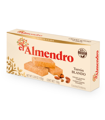 Turron Blando El Almendro 150 Gr.