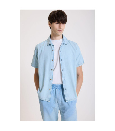 Camisa M/c Denim Lazio