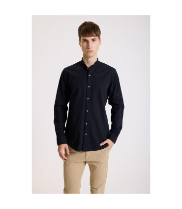 Camisa Slim Washed Mao