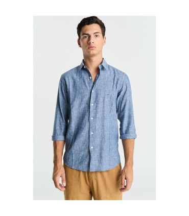 Camisa Slim Lino Bahamas