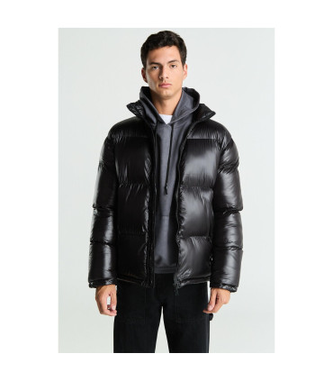Glossy Puffer Jacket