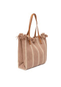 Bolso Malia Beige Rayado