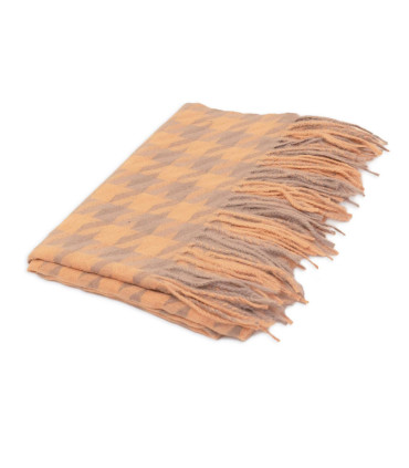 Pashmina Paris Beige Y Celeste
