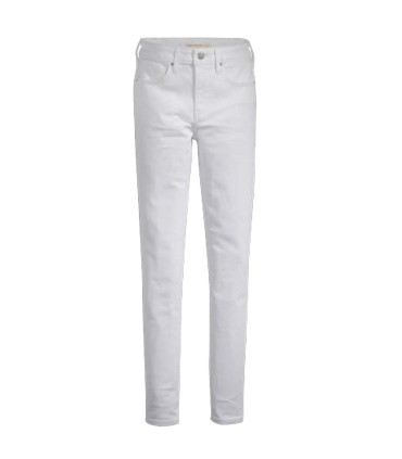 Jean 724 High Rise Straight - White