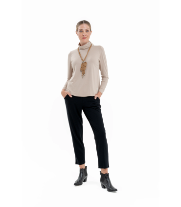 Polera Paulina - Crema / Marfil