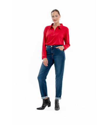 Polito Zipper Abril - Rojo