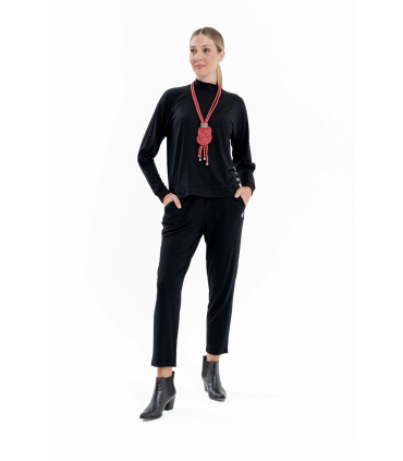 Remera Matilda - Negro