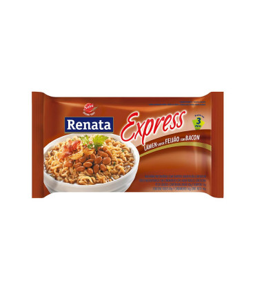 Ramen Frijoles Y Tocino - 80 Gr