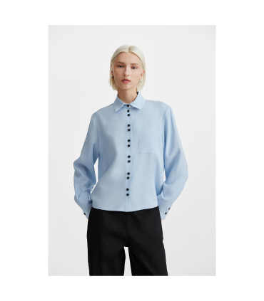 Camisa Drumlin Celeste 38