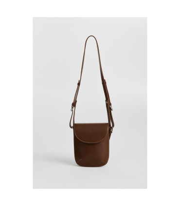 Cartera Alaska Chocolate Talle Unic