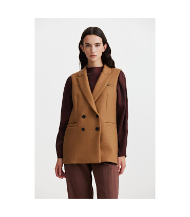 Chaleco Melville Caramelo 42