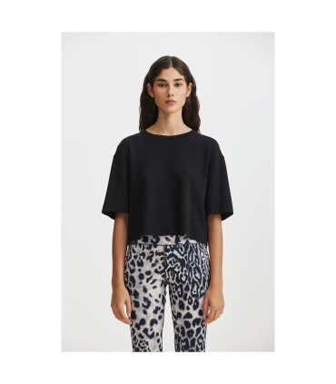Remera Ski Abc Iii Negro 36/38