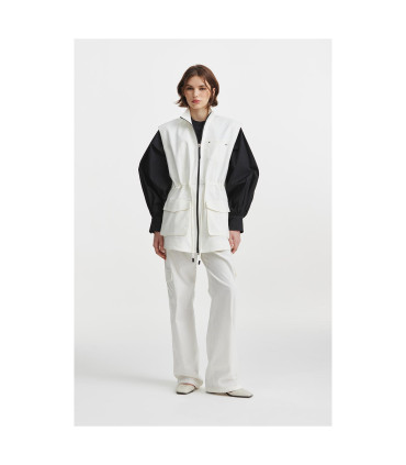 Chaleco Artico Abc Off White 40